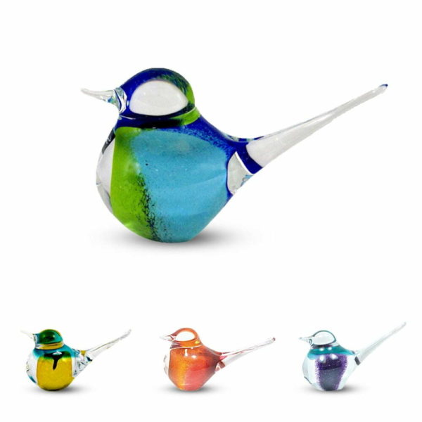 Svaja Basil Bird Glass Sculpture