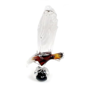 Svaja Edward The Eagle Glass Sculpture