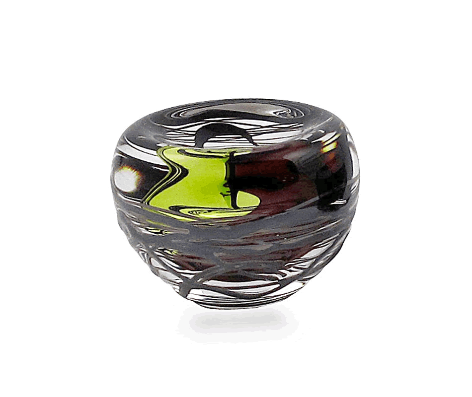 Amsterdam Tealight Holder - Violet & Gold - Svaja