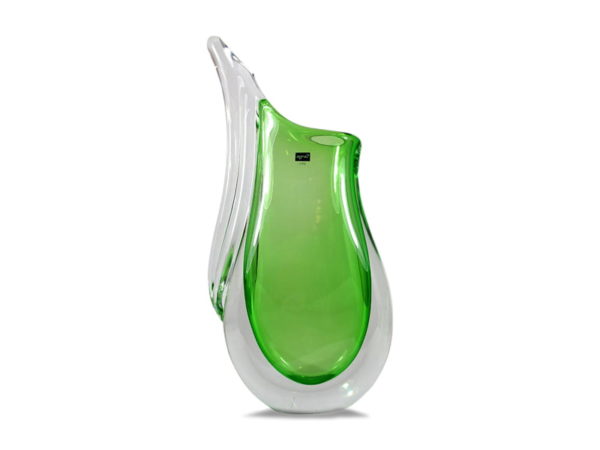 Svaja Nadira Glass Vase - Green