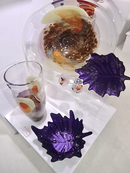 Svaja Naples Tall Glass Vase in situ