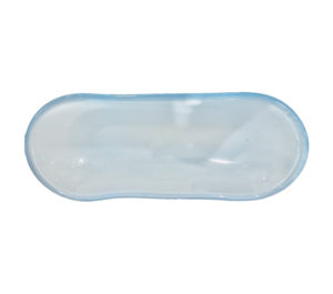 Turquoise Glass Tray